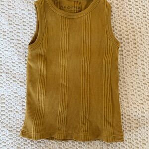 Children's Mustard Sleeveless Tank Top